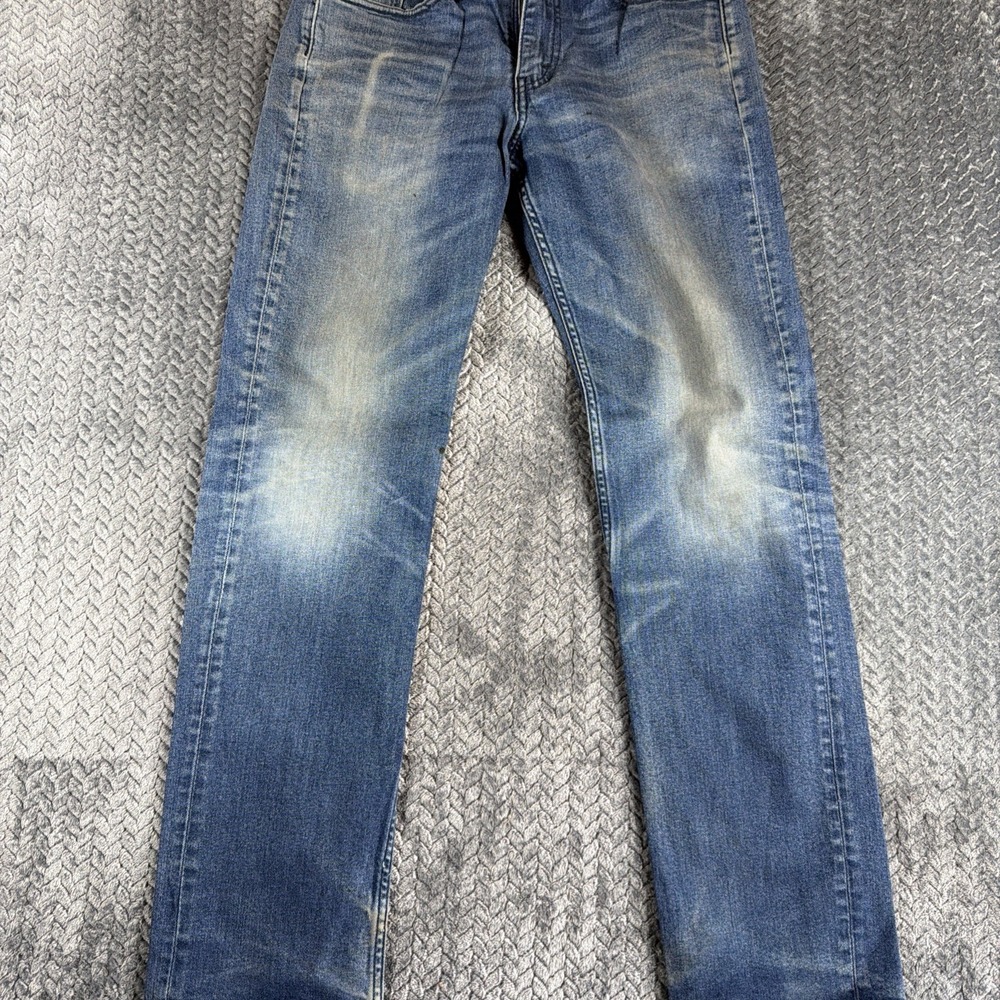 Levi's 514 Jeans Mens 30x32 Straight Fit 5-Pocket Stretch Flex Denim Blue